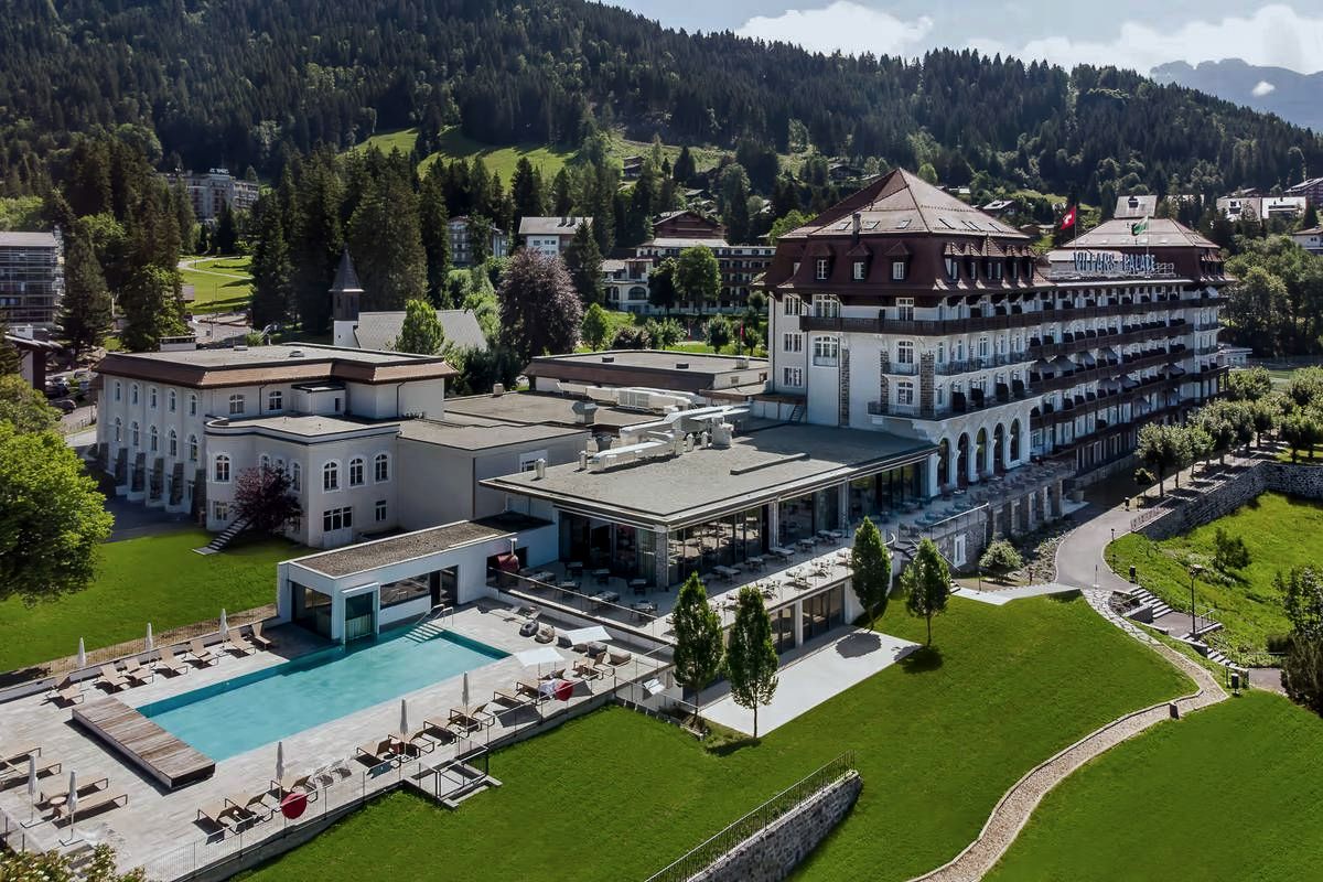 مدخل فندق Villars Palace